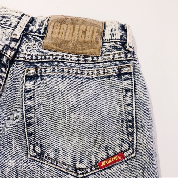 Vintage Acid Wash Zip Ankle Jordache High waisted - Picture 8 of 8